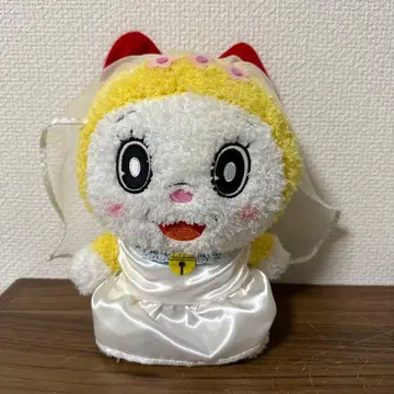 [ 레어 ] 도라에몽 도라미짱 웨딩 앉은 봉제 인형