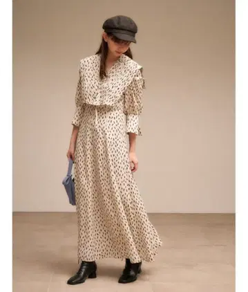 snidel 스나이델 롱 원피스 아이보리