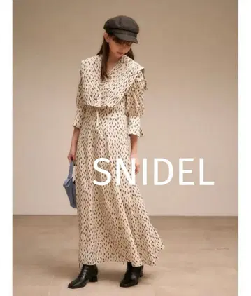 snidel 스나이델 롱 원피스 아이보리