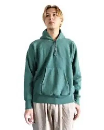 A.PRESSE 24SS Vintage Half Zip Hoodie