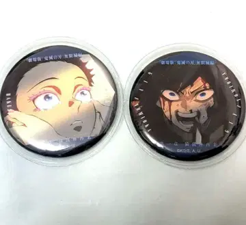 귀멸의 칼날 무한성편 캔뱃지 이야기가 담긴 눈빛 토미오카 기유 하쿠지