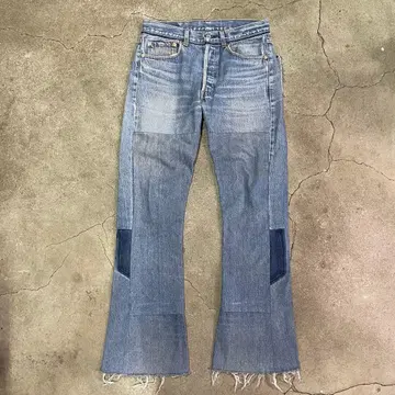 24ss READY MADE 레디메이드 재구축 플레어 데님 팬츠