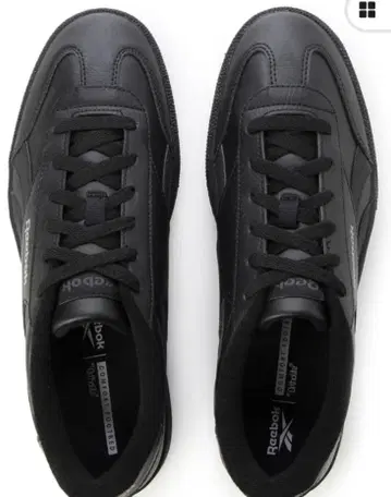 Reebok 블랙 스니커즈 로우컷