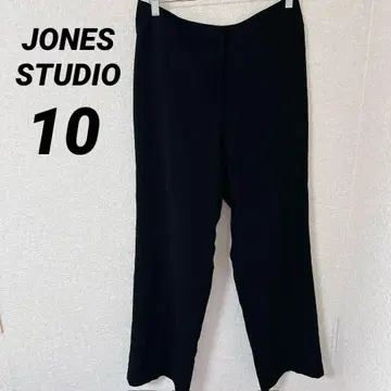 레어 JONES STUDIO [ 10호 ] 블랙 슬랙스 오피스 블랙