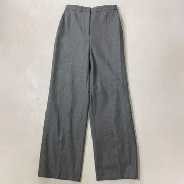 새상품급 투모로우랜드 DES PRES 울 플란넬 세미 와이드 팬츠