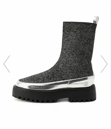 UNITED ARROWS [ SY ] 니트 숏부츠 23.5cm