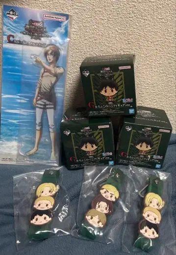 진격의 거인 제일복권 C상 등 7점 세트