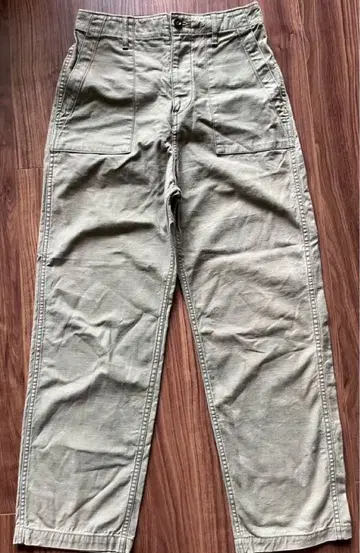 슬로브 이에나 베이커 팬츠 40 사이즈 카키