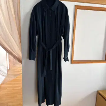 스타일 믹서기 원피스 네이비