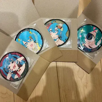 하츠네 미쿠 DECO*27 러버 코스터 4개 세트