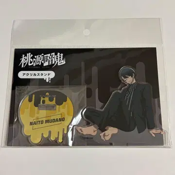 [ 익명 배송 ] 복숭아 도원암귀 도쿄역 팝업 아크릴 스탠드 무타노 무진