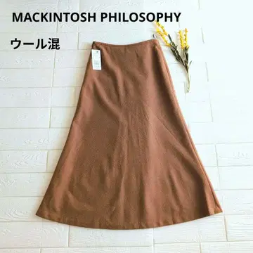 MACKINTOSH PHILOSOPHY 울 플레어 스커트 새상품