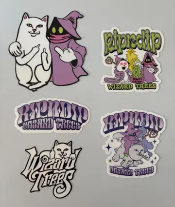 Ripndip Wizard Trees Sticker Pack