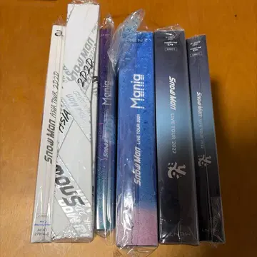 Snow Man LIVE Blu-ray DVD 6세트