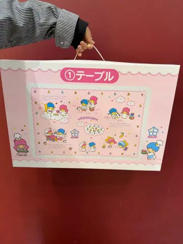 키키라라 복권 테이블 멜라민 플레이트 포함