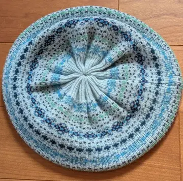 스코틀랜드제 100% 울 베레모