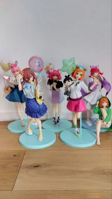 제일복권 5등분의 신부 피규어 묶음 판매