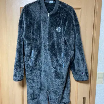 Champion 플리스 자켓 여성용 L 그레이