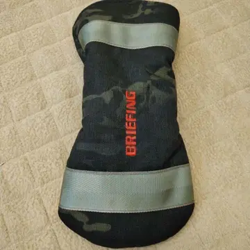 새상품급 골프헤드커버 브리핑 BRIEFING 드라이버용 카모플라주