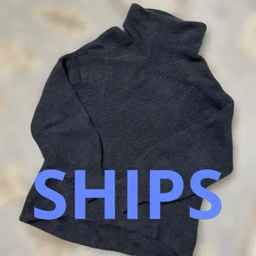 ships 터틀넥 스웨터 네이비