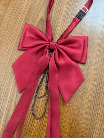 블랙피스나우 BPN 리본 고딕 레드