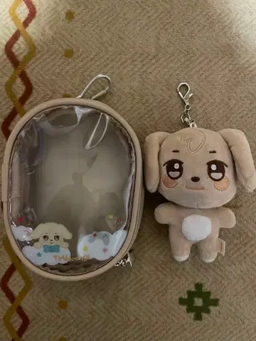 ATEEZ 아치즈 ANITEEZ 츄동이 유노 키링 파우치 2점