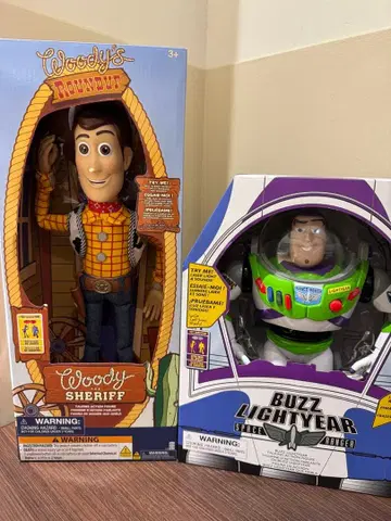버즈 라이트이어 우디 토킹 액션 피규어 토이스토리