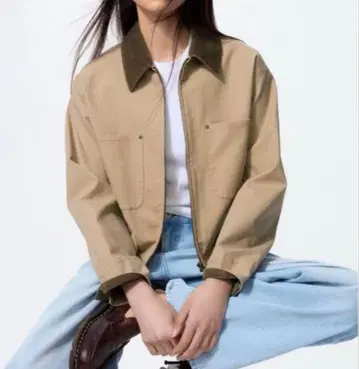 UNIQLO 미사용 새상품 집업 숏 자켓