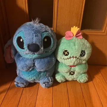 디즈니 스티치 포동포동 앉은 초 BIG 봉제 인형 세트