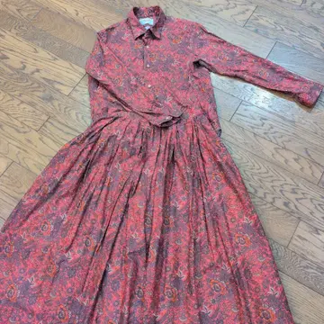 YAECA 꽃무늬 스커트 셋업 M