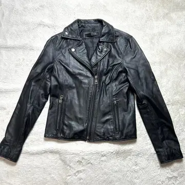 류 가죽 더블 라이더스 양가죽 블랙 M