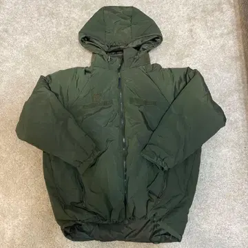 충전솜 스탠드넥 밀리터리 블루종