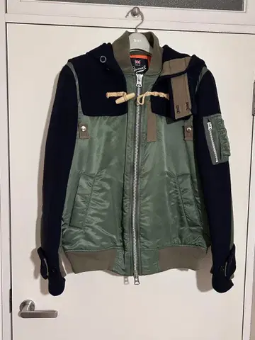 sacai x Gloverall 더플 ma1