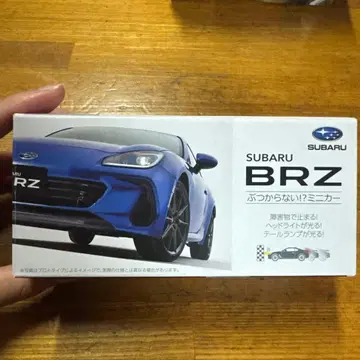 SUBARU BRZ 미니카 파란색 미사용 새상품