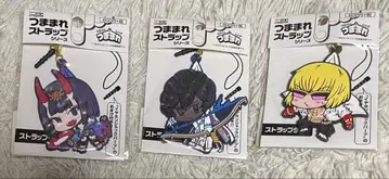 Fate/Grand Order FGO 쭙쭙 스트랩 3개 세트