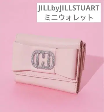 [ 새상품급 ] JILLSTUART wink J 미니 지갑 리본 비쥬