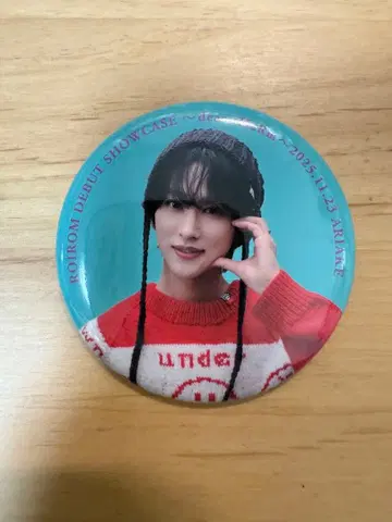 캔뱃지 혼다 타케히로 ROIROM 로이롬 회장 한정판