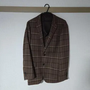 Perfect Suit Factory 테일러드 자켓 브라운 체크