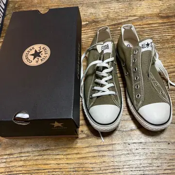 CONVERSE ALL STAR 올리브 스니커즈 슬립온