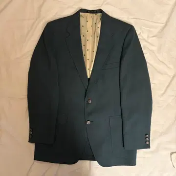 Adams Row 90s 테일러드 자켓 green