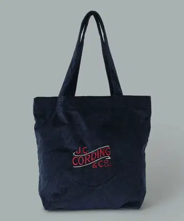 Cordings 코듀로이 토트백
