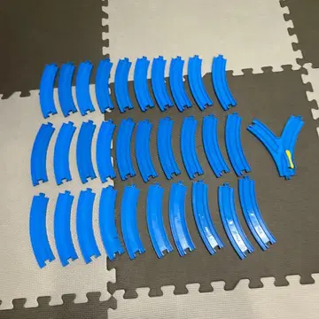 프라레일 커브 레일 30개 세트