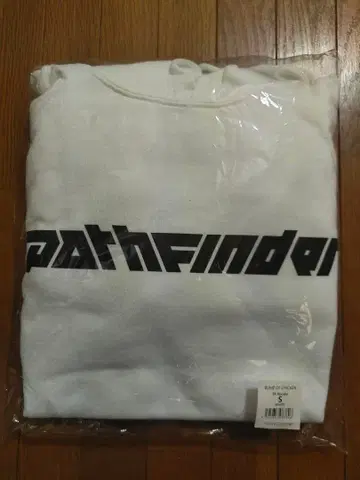 BUMPOFCHICKEN PATHFINDER 후드티 화이트