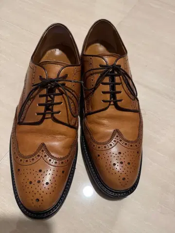 REGAL TR15 브라운 윙 칩 비즈니스 슈즈