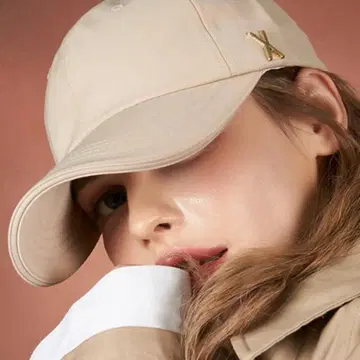 VARZAR 스터드 오버핏 볼캡