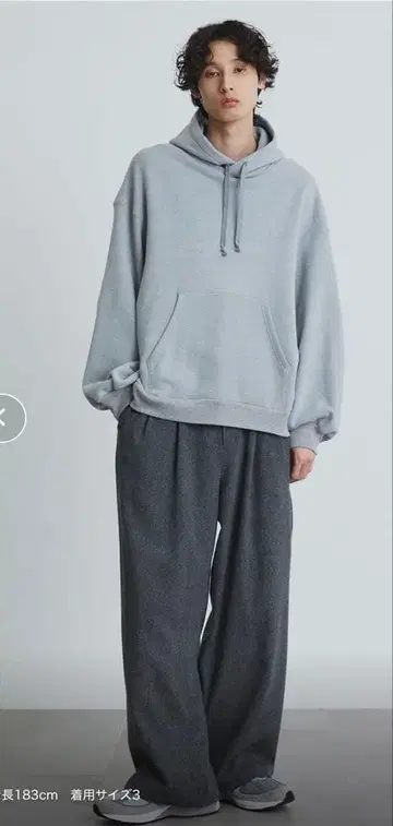 극 릴랙스 후드 풀오버 후드티