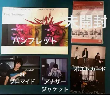 사토 류지 please please please DVD 팸플릿 브로마이드