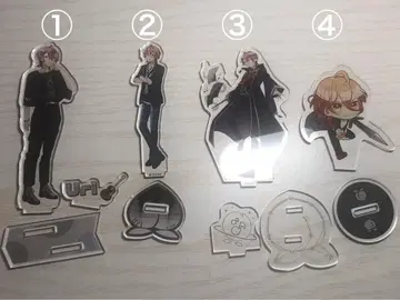 컬러풀 피치 우리 아크릴 스탠드 묶음 판매