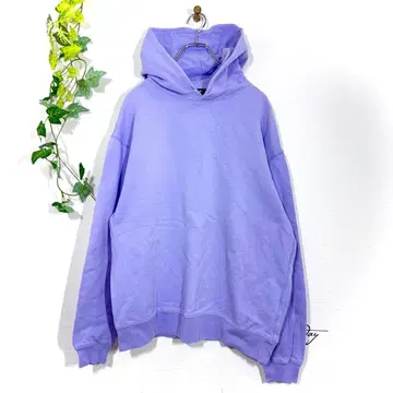 빔즈 라벤더 풀오버 후드티(S) 100% 오버 사이즈