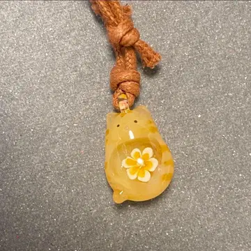 GlassAzu 유리 목걸이 고양이 작가 와쿠이 아즈사